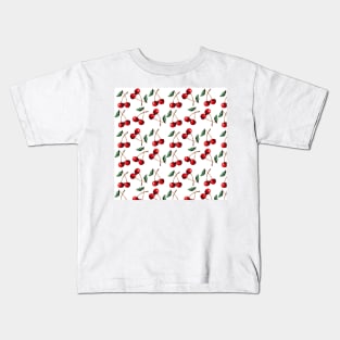 Cherry Red Kids T-Shirt